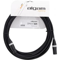 Algam Lighting DMX3-10M - Câble DMX 3 points 10m - Vue 1